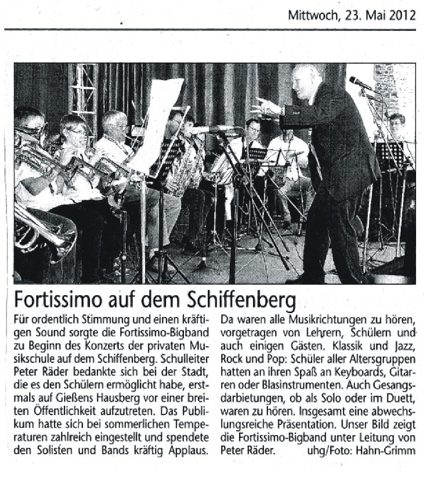 Fortissimo auf dem Schiffenberg 2012 Presse 2